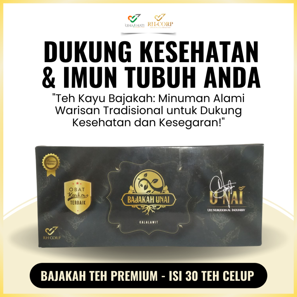 Teh Bajakah Unai Tampala Dan Kalalawit Kemasan Kantong Celup Kualitas Premium Isi 30 Kantong Celup b
