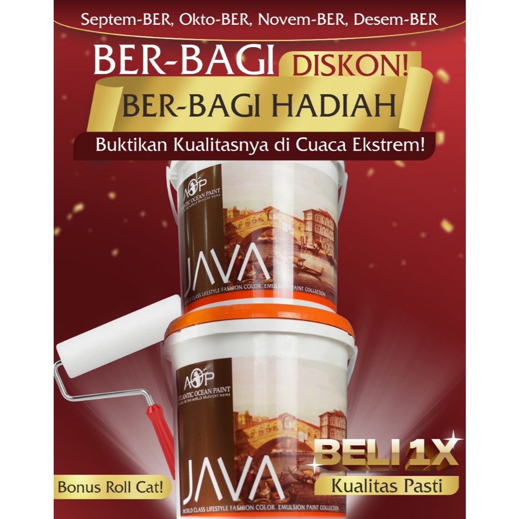 Cat Java Exterior/CatTembokLuar /CatExterior /CatRumahOutdoor /CatTahanCuaca /CatDindingLuar /CatEks