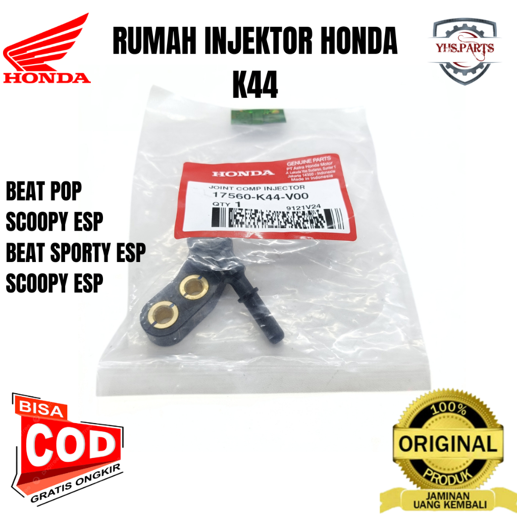 ASLI ORIGINAL RUMAH INJEKTOR HONDA AHM K44 BEAT POP SPORTY ESP SCOOPY ESP