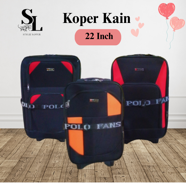 Koper Kain Ukuran 22 inch Koper Travell Koper Bagasi Koper Murah Koper Umroh Haji