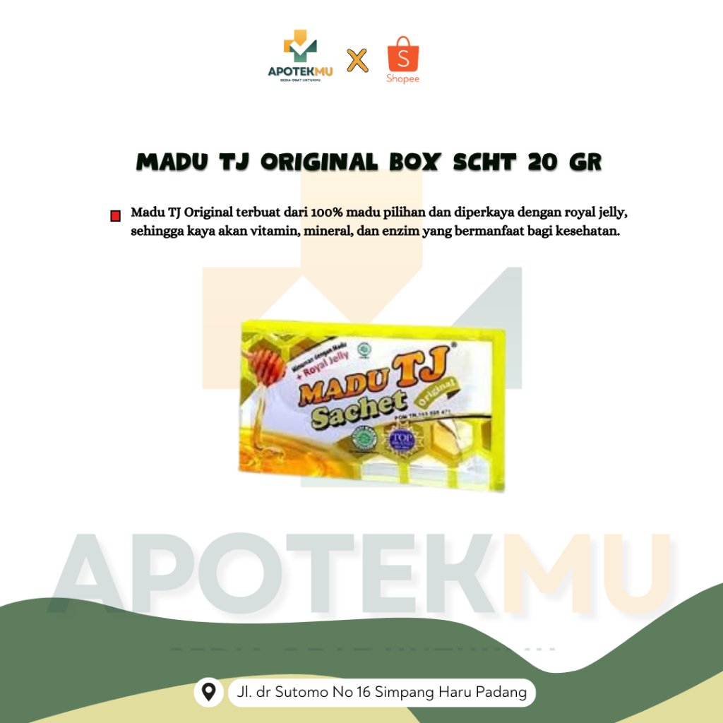 

MADU TJ ORIGINAL BOX SCHT @ 20 GR