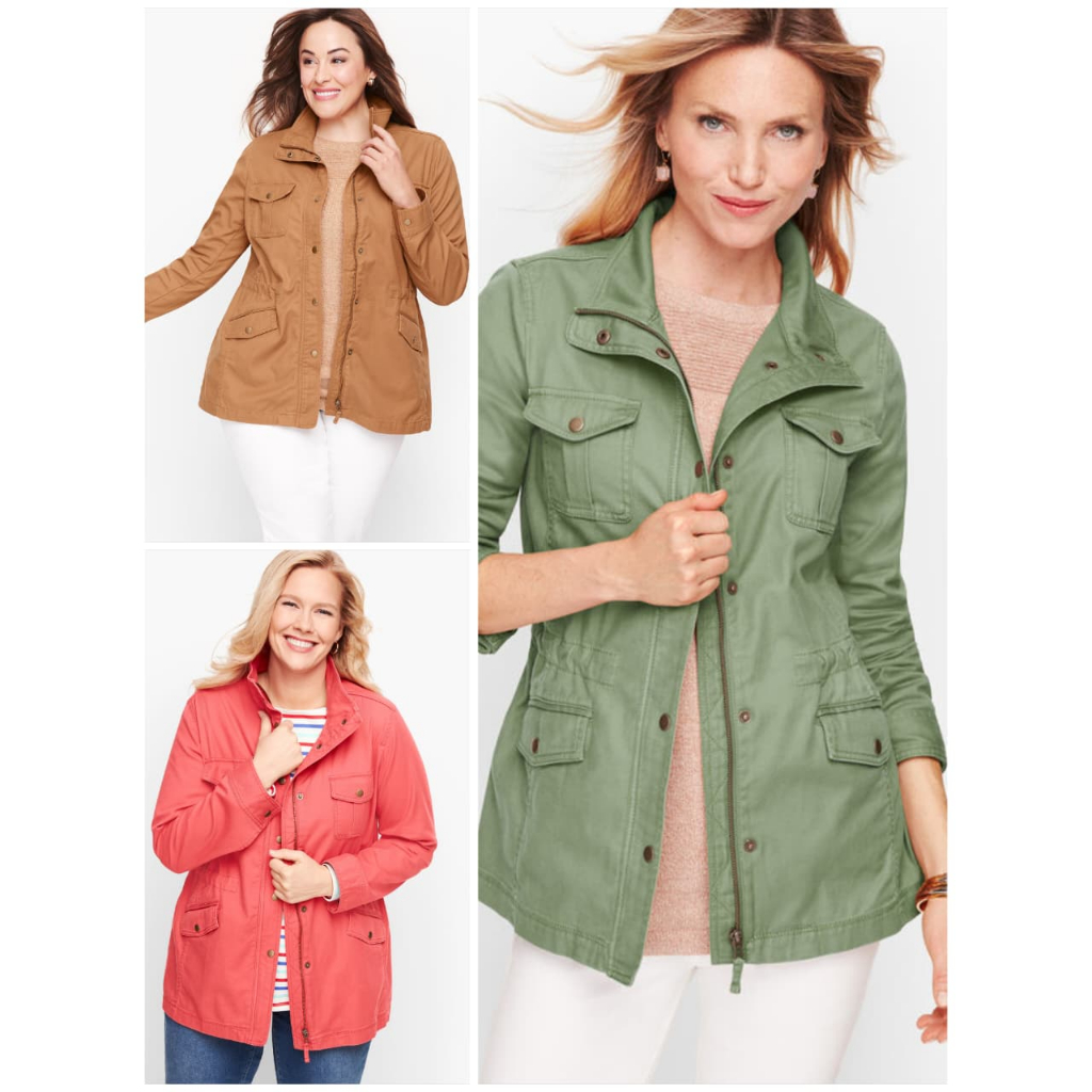 Jacket Talbots Safari Twill Jackets