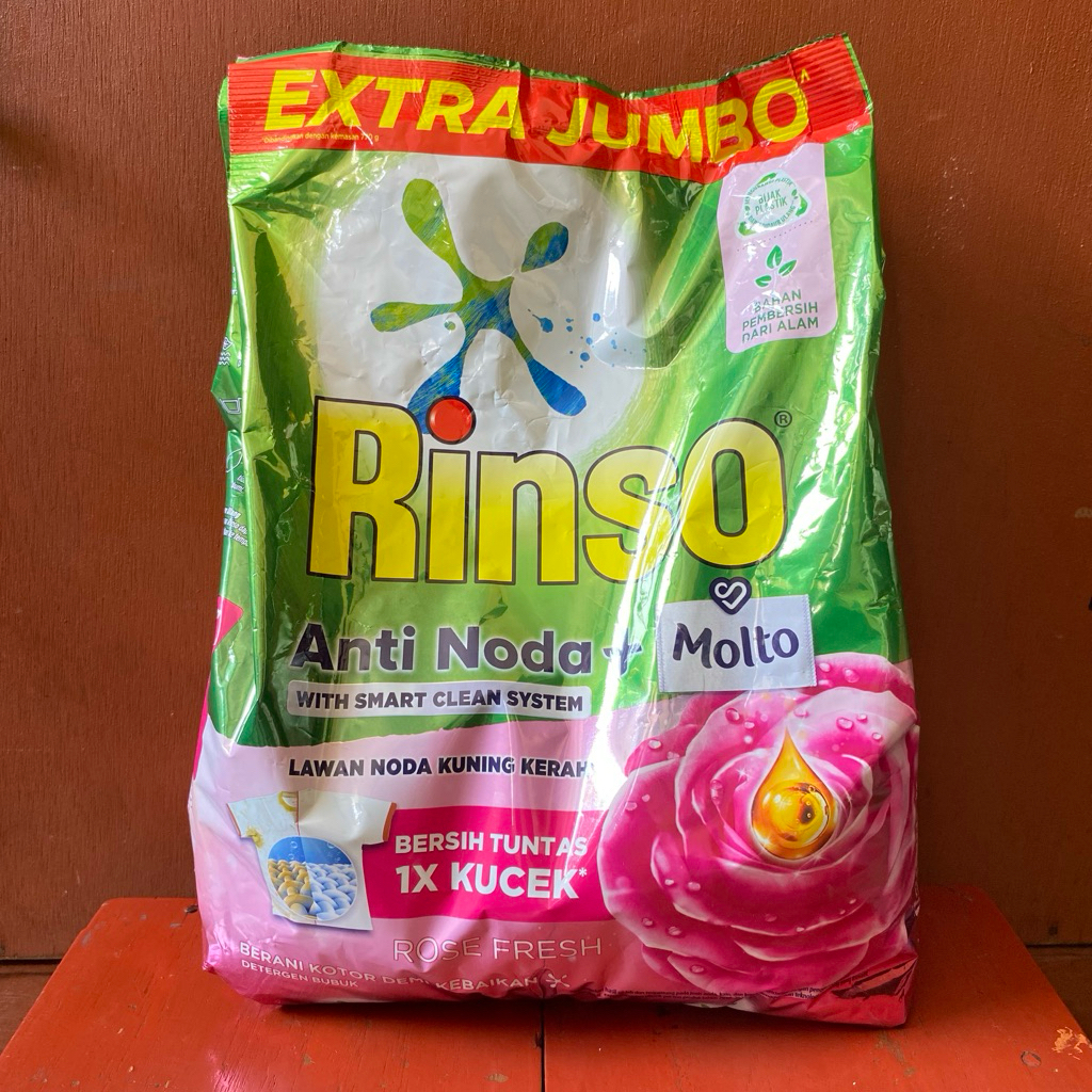 RINSO BUBUK 1,8kg 1,5 kg (Detergen Bubuk)