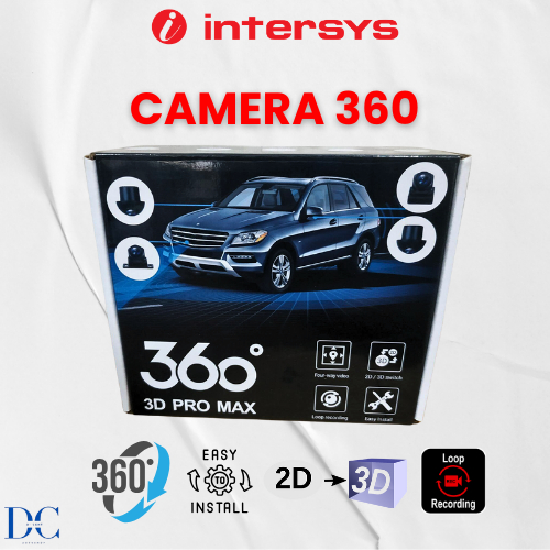 Kamera Mobil - Kamera 360° 3D Intersys - Kamera 360 Mobil - Plug N Play - 100% Original