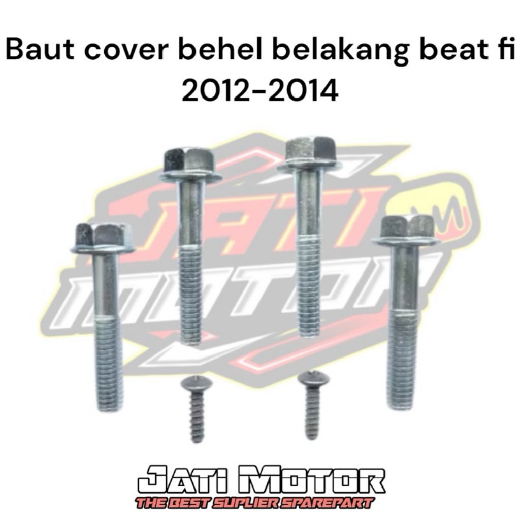 Baut behel belakang beat fi 2012-2014