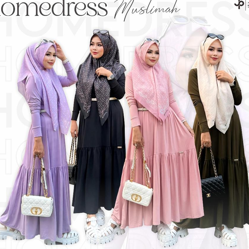 CUNDAMANI HOME DRESS Journey Scarves Gamis Polos