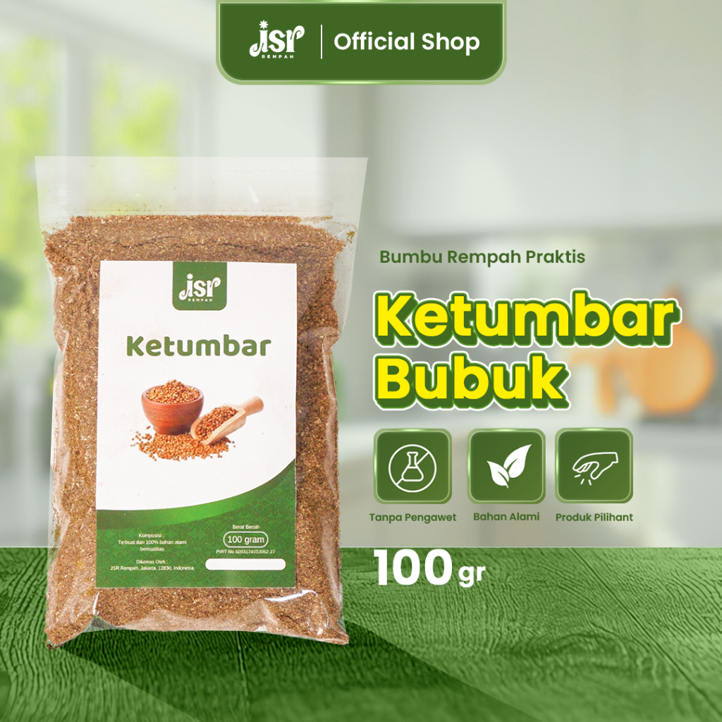 

Ketumbar Bubuk Asli isi 100 gram