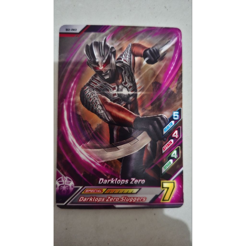 Kartu Ultraman Fusion Fight Ver 2 Darklops Zero