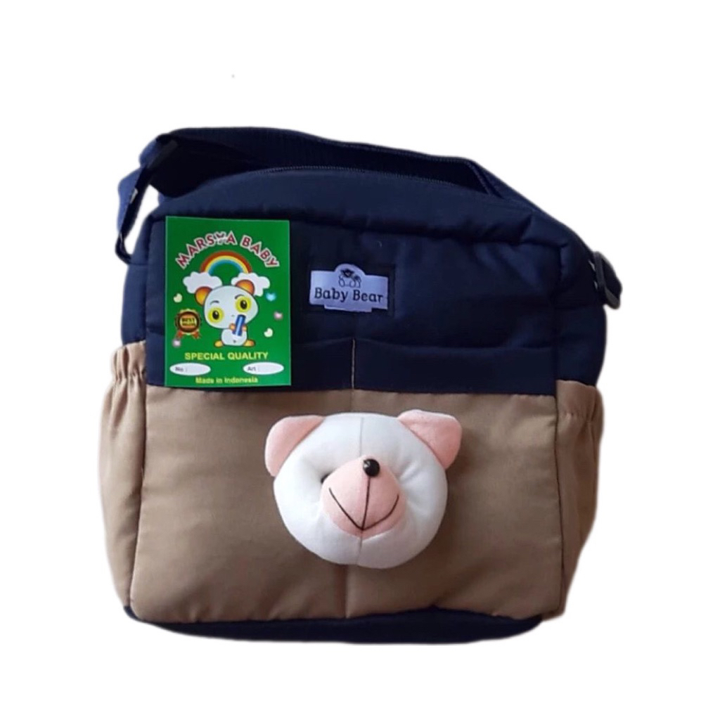 Tas bayi LUCU polos baby cewek cowok tas perlengkapan bayi ukuran sedang merah coklat lucu tas ranse