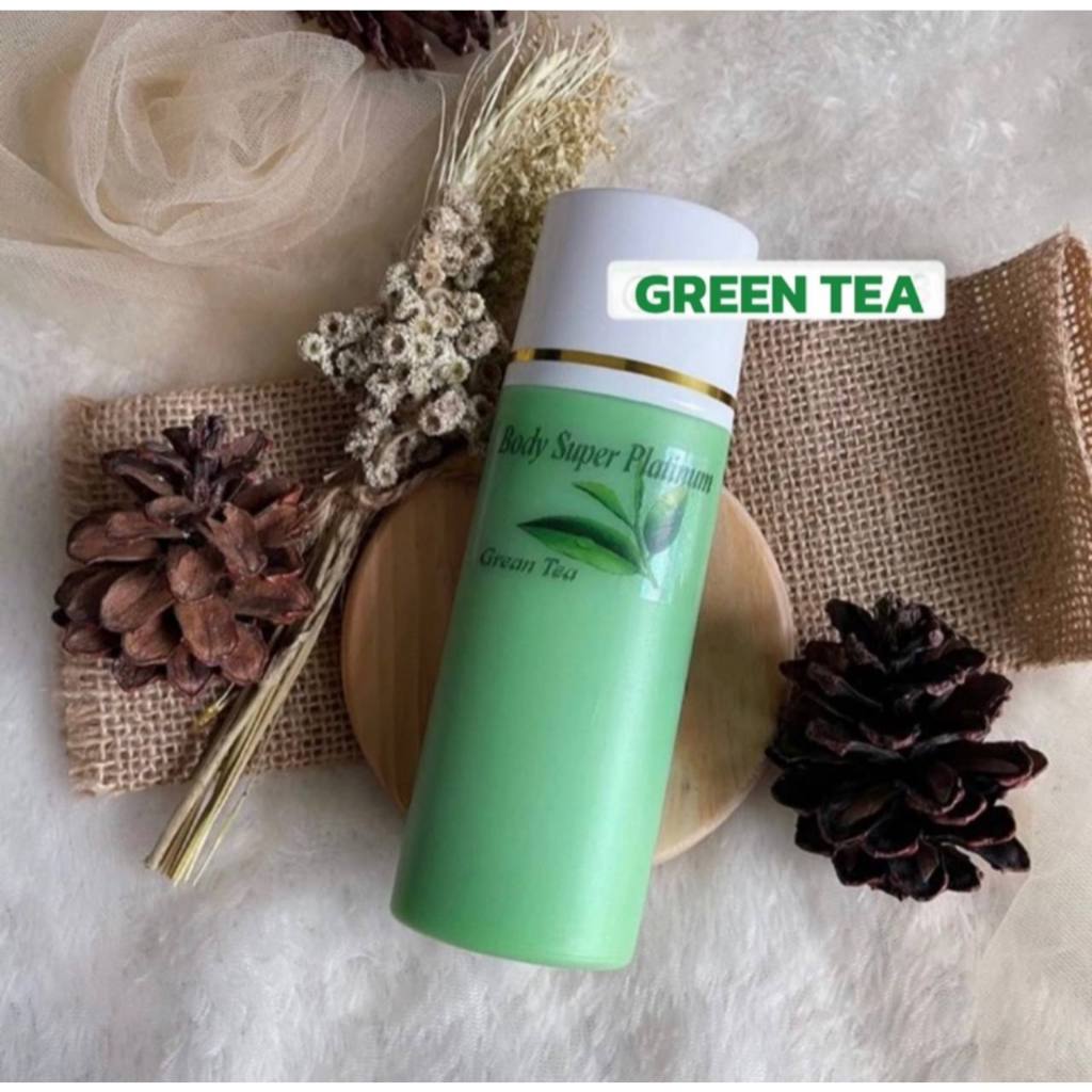 [100% ORIGINAL] HB PLATINUM GREENTEA TRIPLE DOSIS WHITENING LOTION K9 HDPE