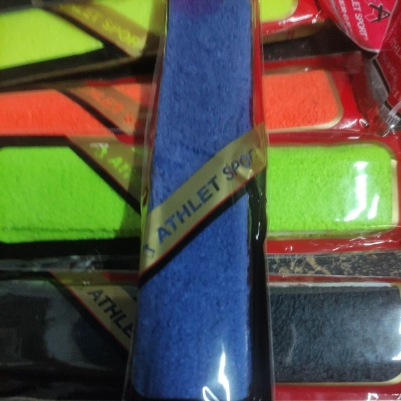 [60 PCS] GRIP HANDUK / GRIP RAKET HANDUK ATHLET / GRIP RAKET HANDUK TEKKEN /GRIP RAKET BADMINTON / G