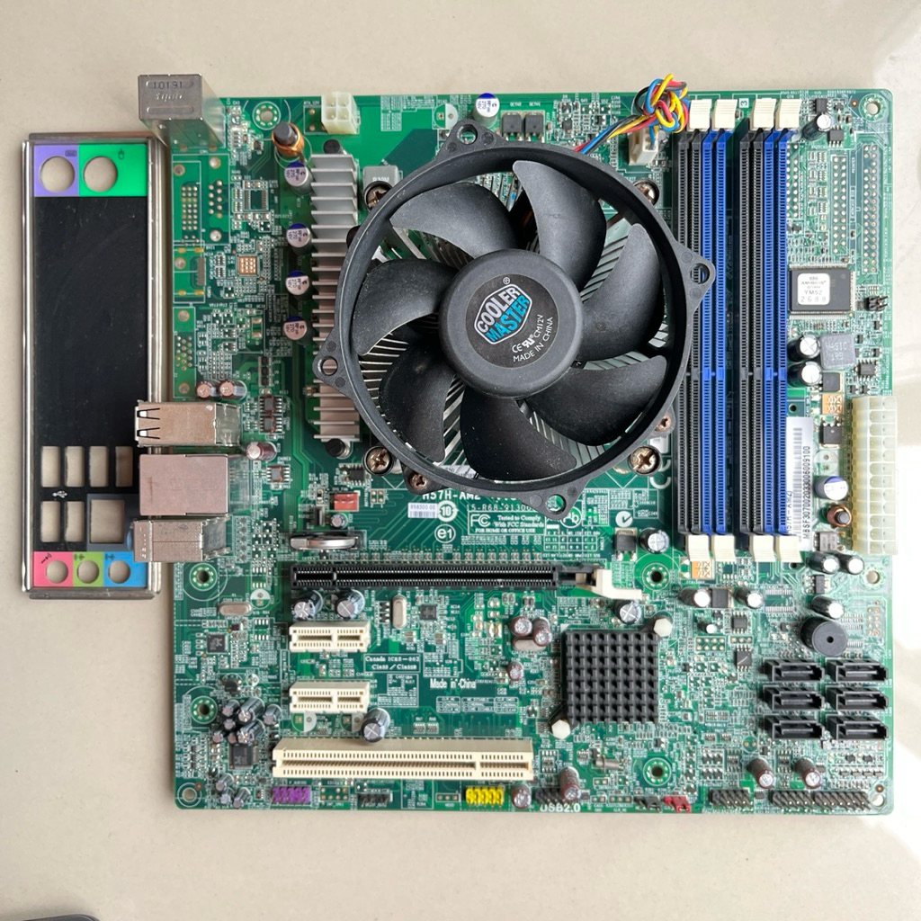 MOBO ACER PREDATOR H57 + CORE I5 750 + FAN  LGA 1156 DDR3