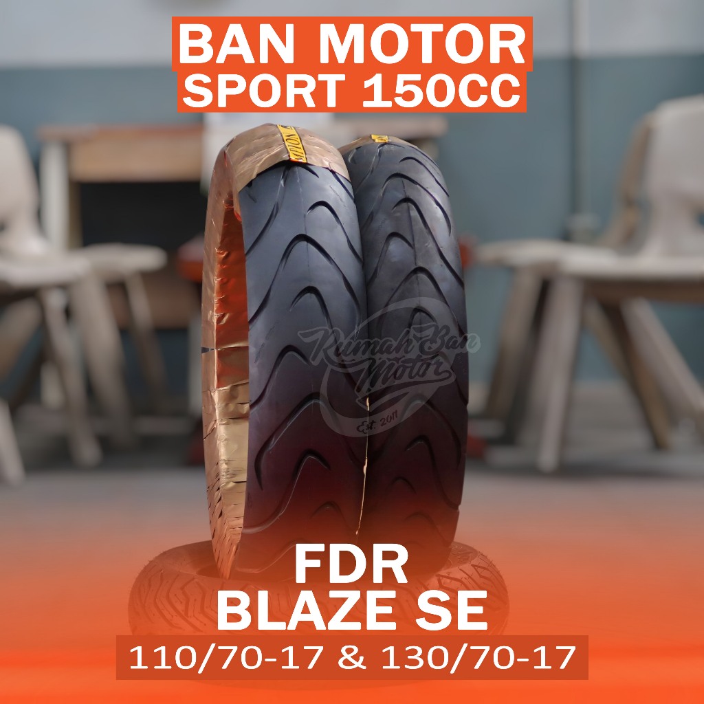 FDR BLAZE SE 110/70-17 130/70-17 BAN MOTOR CBR BANDIT 150 SOFT COMPOUND