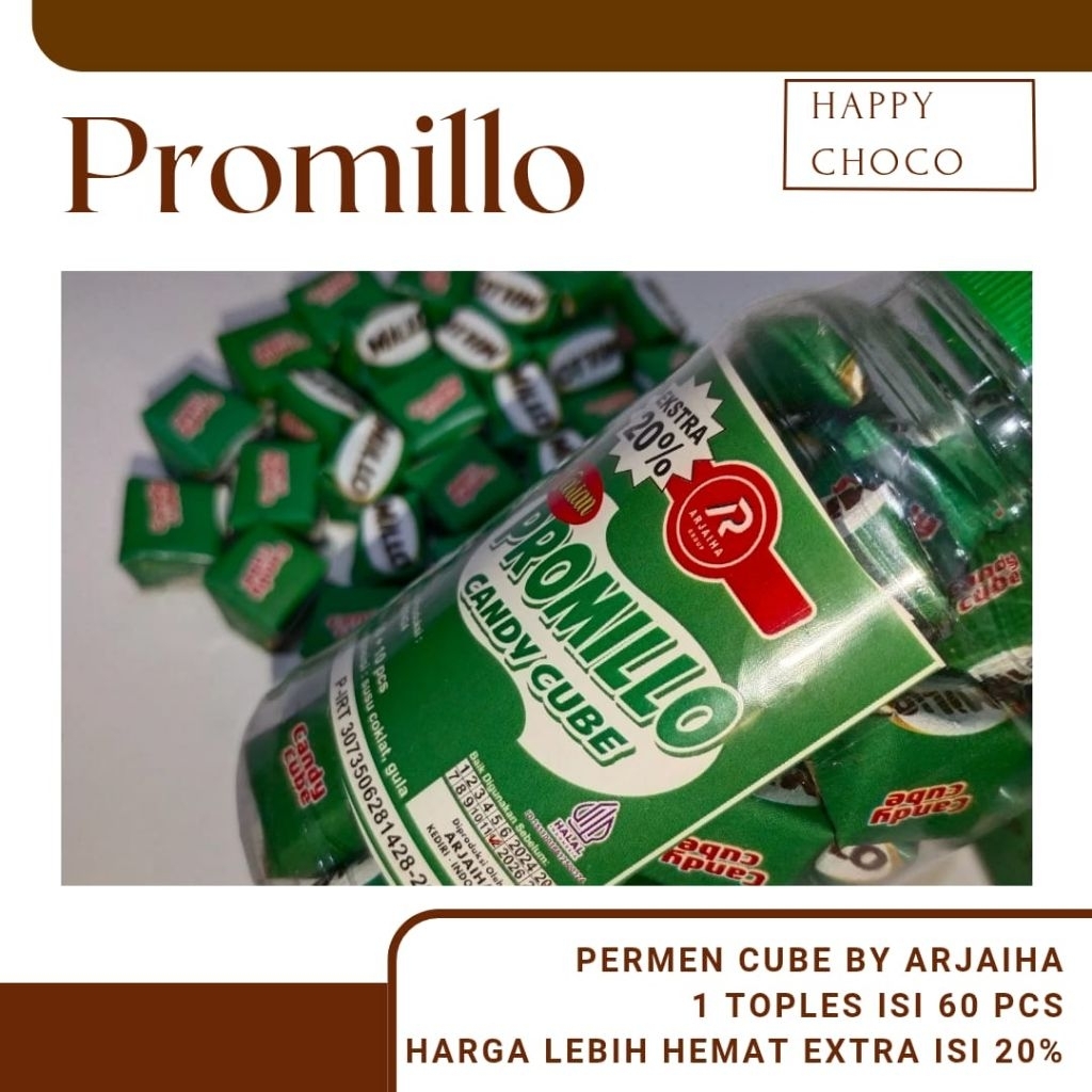 

Candy Cube PROMILLO / Permen Cube Viral