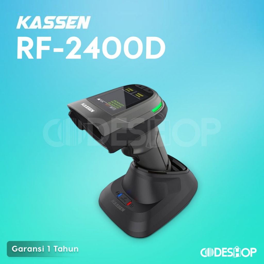 Scanner Barcode Kassen RF-2400 2D Wireless Scan Layar HP RF 2400 - Kassen RF2400