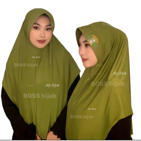 Hijab Bergo instan MUSLIMAT NU