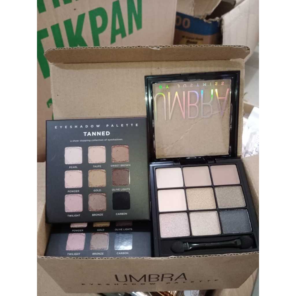 Eyeshadow Palette Umbra Just Miss 9 Shade Matte