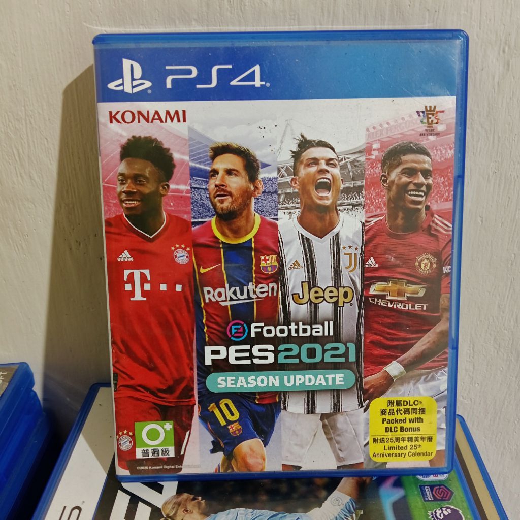 BD PES 2021 PS4