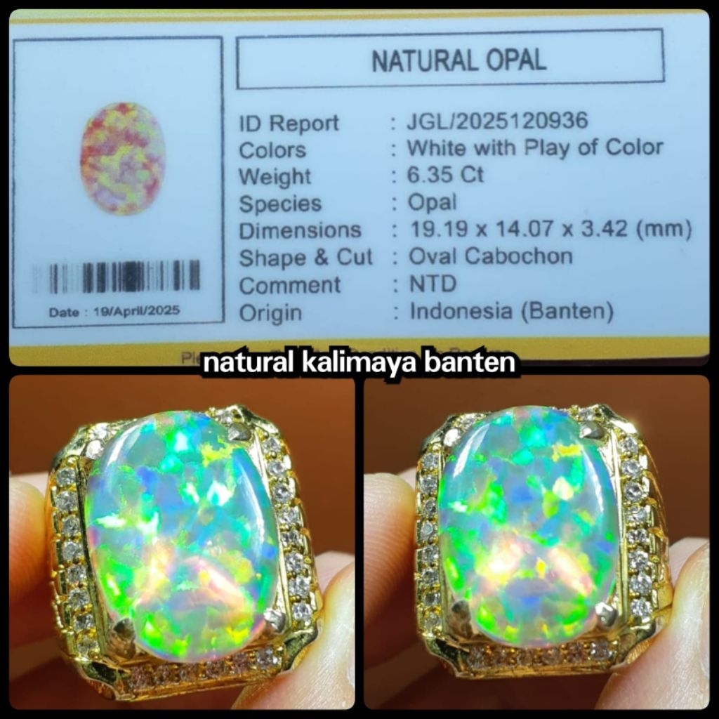 permata kalimaya banten super jarong ( size jumbo ya batu nya )