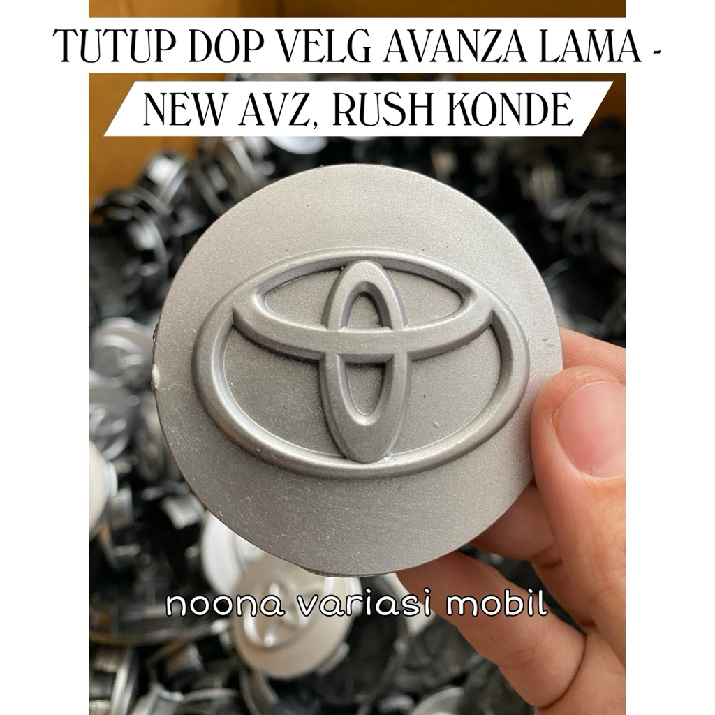 Tutup Dop Velg Avanza lama All New Avanza Rush Lama Konde Silver 1pcs
