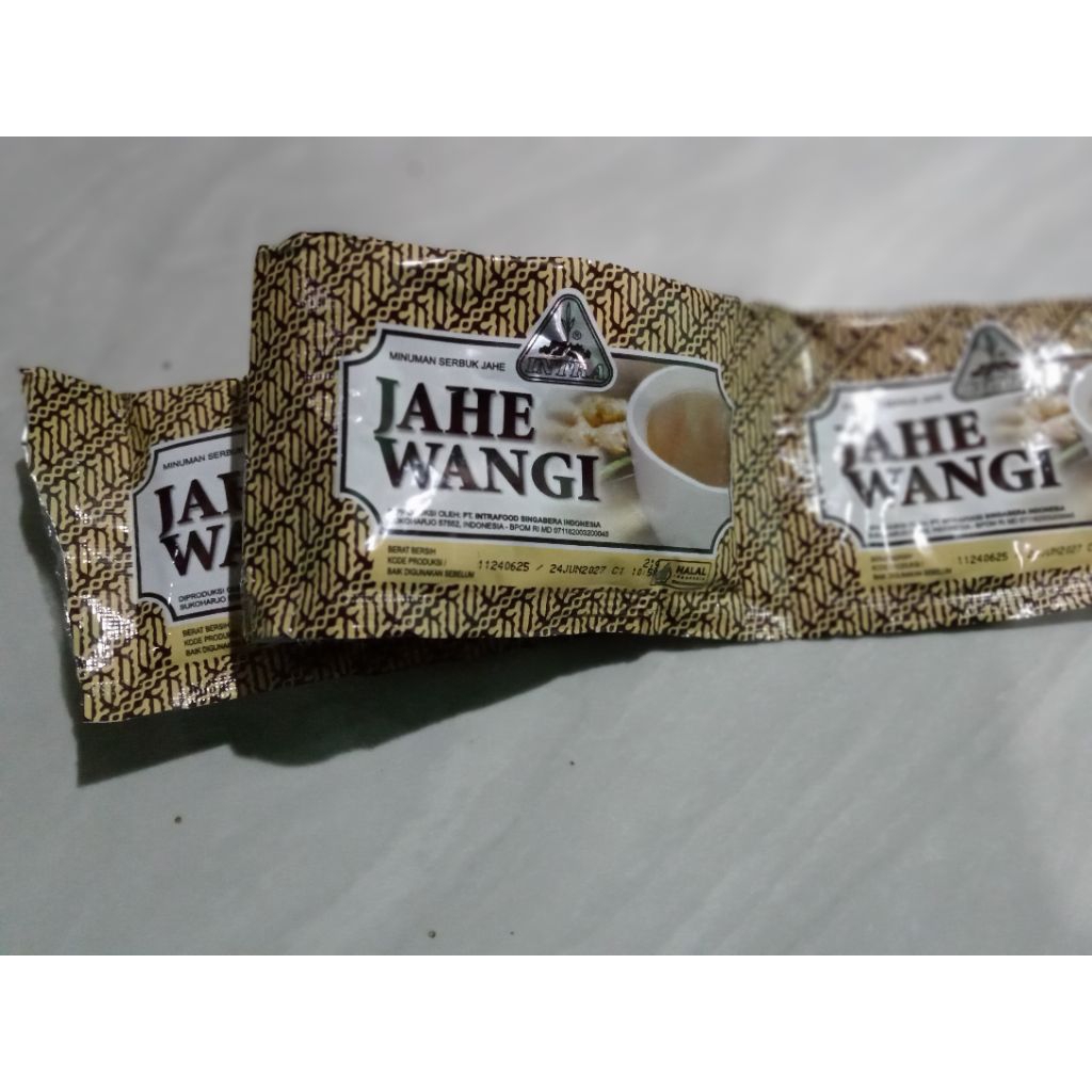 JAHE WANGI (1RENCENG 10PCS)