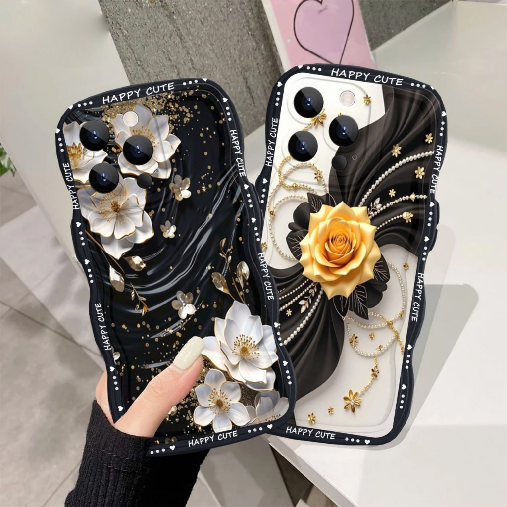 case gelombang untuk Redmi A5 13x 13 14c note14 note13 10c 12c 13c(RC2858)