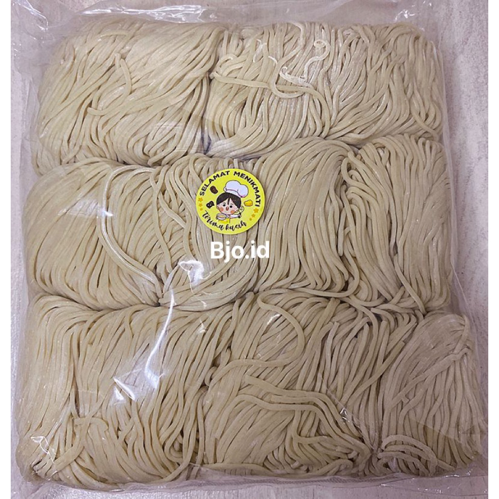 Mie Ramen Putih Premium Kemasan 1kg Mie Ramen Putih Mentah