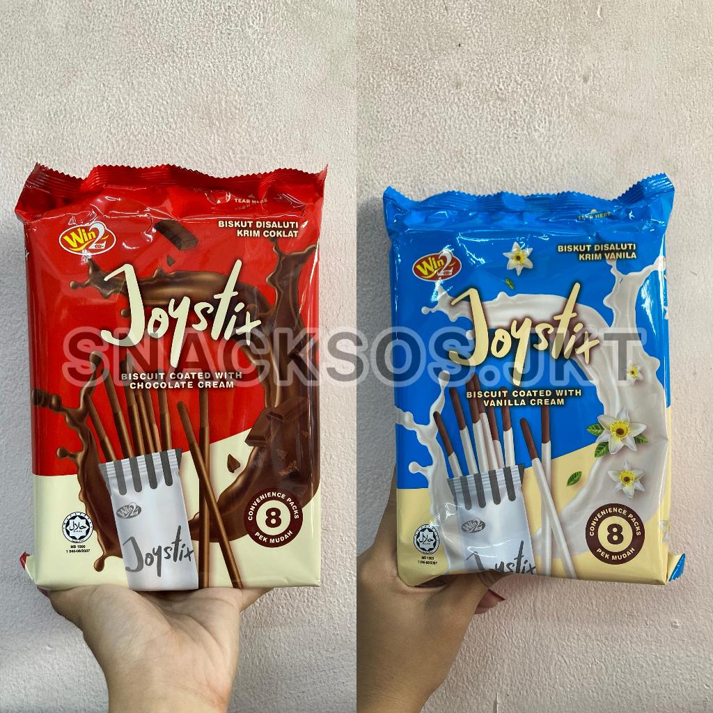 

WIN WIN JOYSTIX BISCUIT VANILA CREAM / CHOCOLATE CREAM 160G