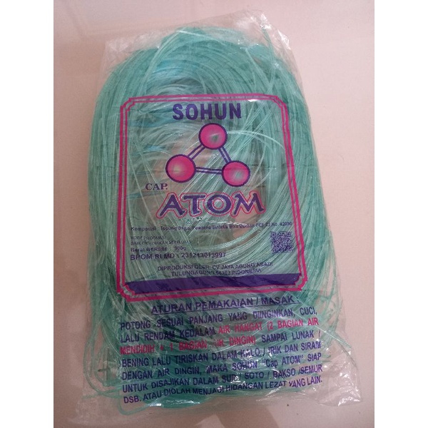 

Sohun Atom / SSS / Mi Suun ijo bisa untuk soto dan bakso 350gr