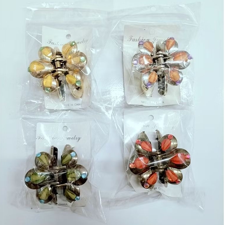 Jepit rambut gurita bunga besar