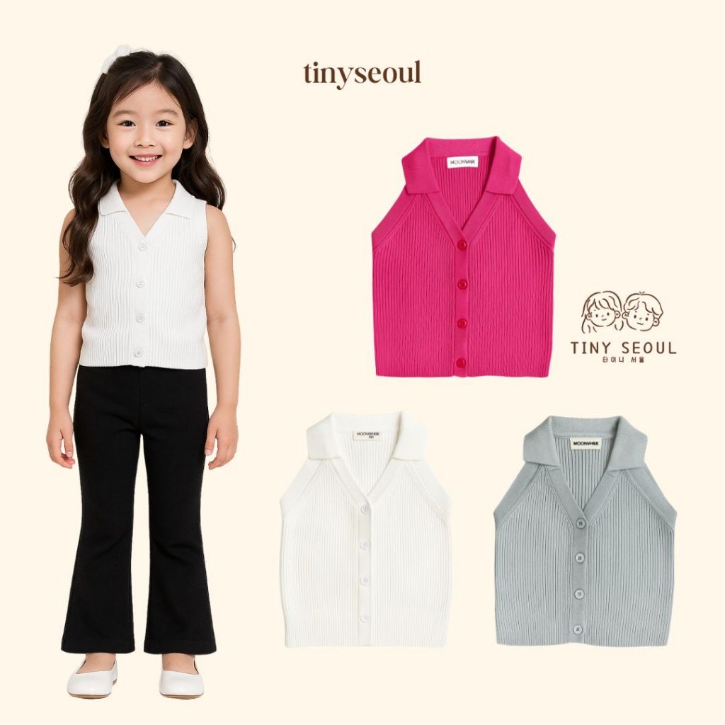 BAJU ATASAN ANAK PEREMPUAN PREMIUM -  RUMI TANK TOP - Atasan Anak Cewek Tank Anak Perempuan Premium 