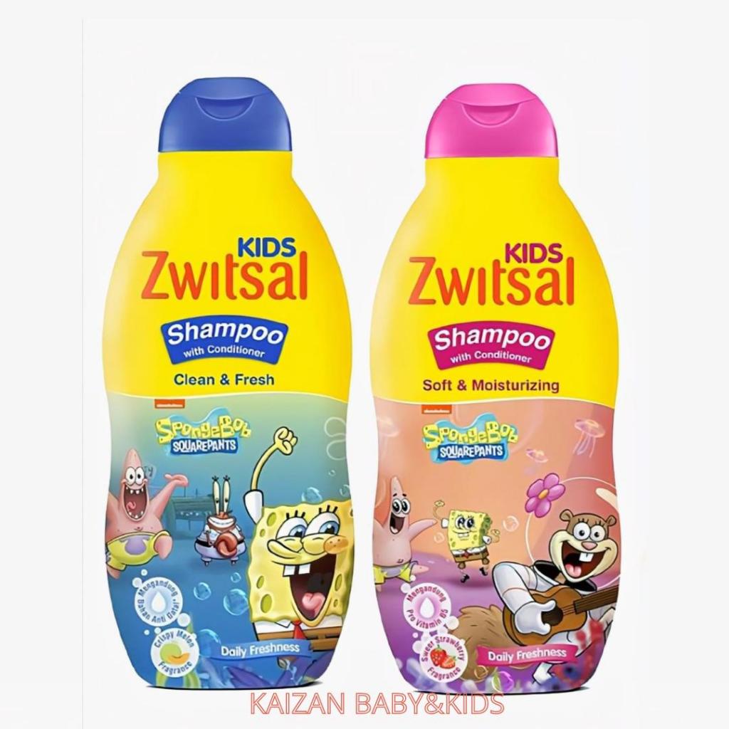 ZWITSAL SHAMPOO / SHAMPOO CLEAN&FRESH,SOFT&MOISTURIZING /ZWITSAL SHAMPOO 180ML
