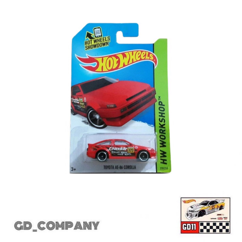 Hot wheels Toyota AE-86 Corolla
