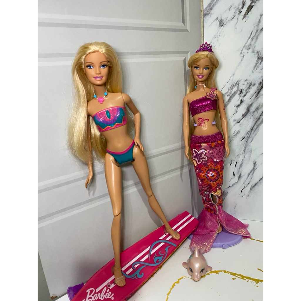Sepaket Barbie Merliah in a Mermaid Tale 1 & 2 (Baca Deskripsi)