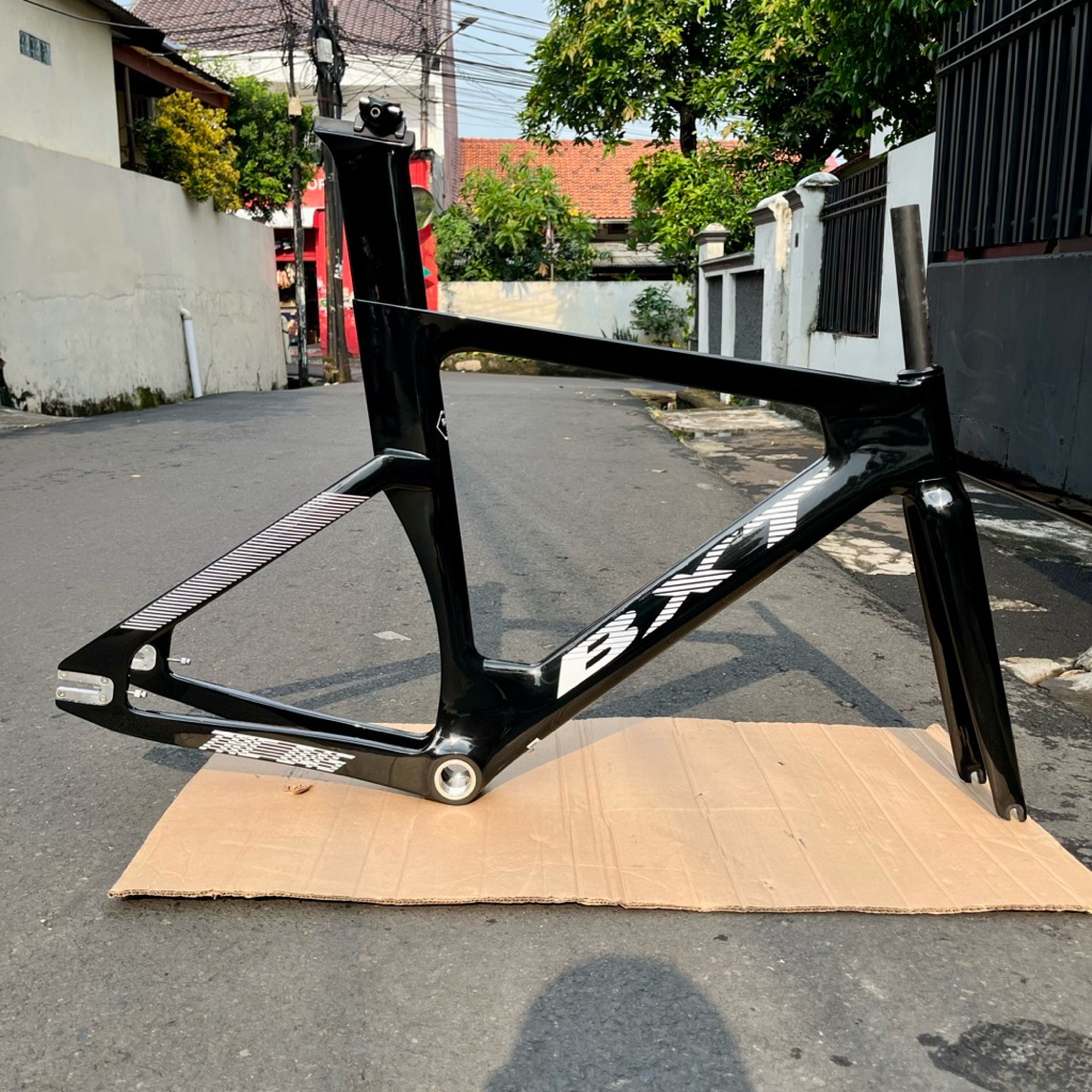 Frameset BXT Carbon TRC045 Fixie Fixed Gear Track Bike