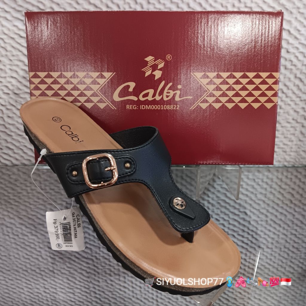 [COD/100% Original/art GJ.3579] CALBI Wedges Wanita/Sandal Casual Wanita/Sandal Slop/Sandal Jepit/Sa