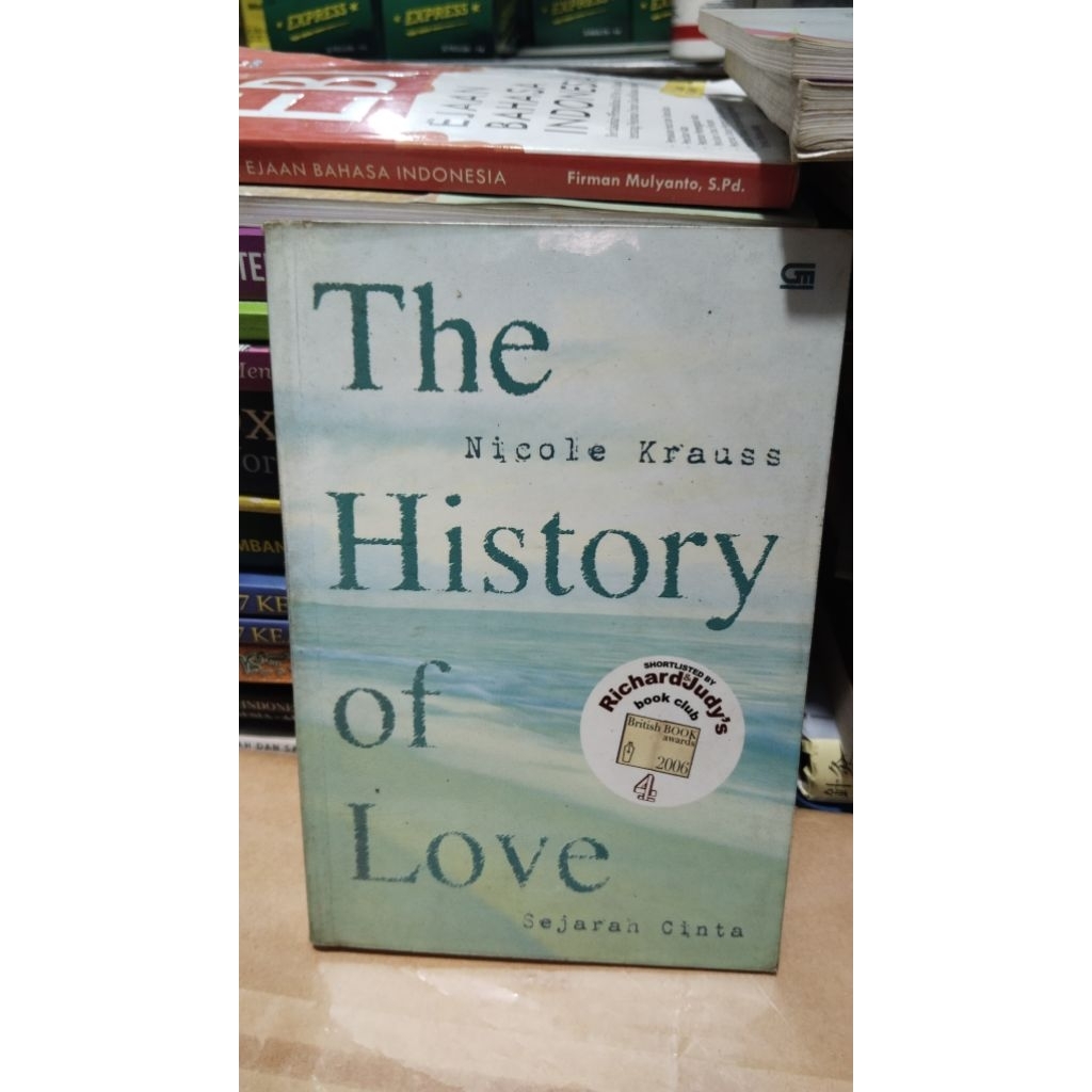 BUKU NOVEL THE HISTORY OF LOVE,NICOLE KRAUSS