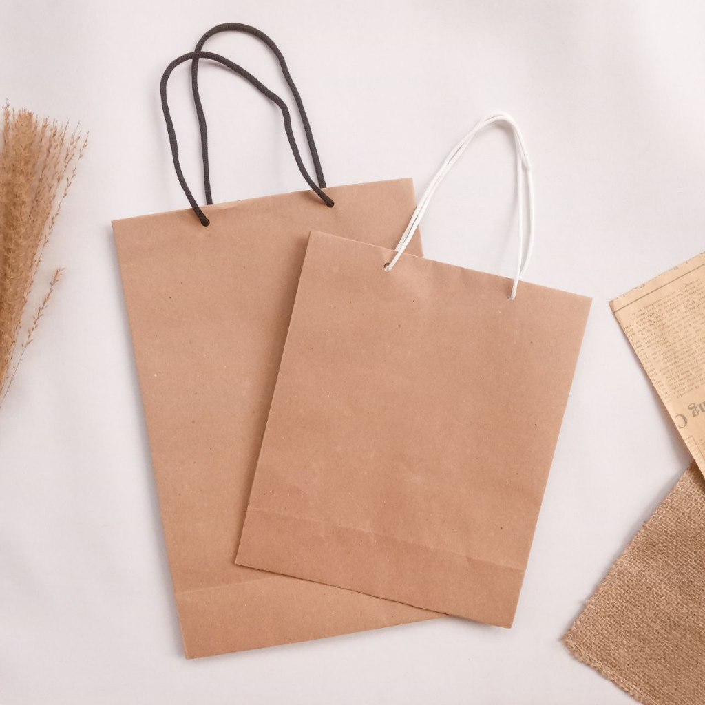 Paper Bag Polos Coklat Untuk Tas Kado Hampers dll