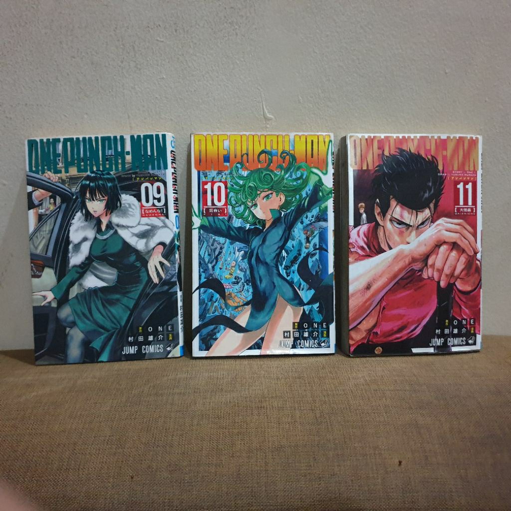Komik Manga Import Jepang One Punch Man SET BUNDLE