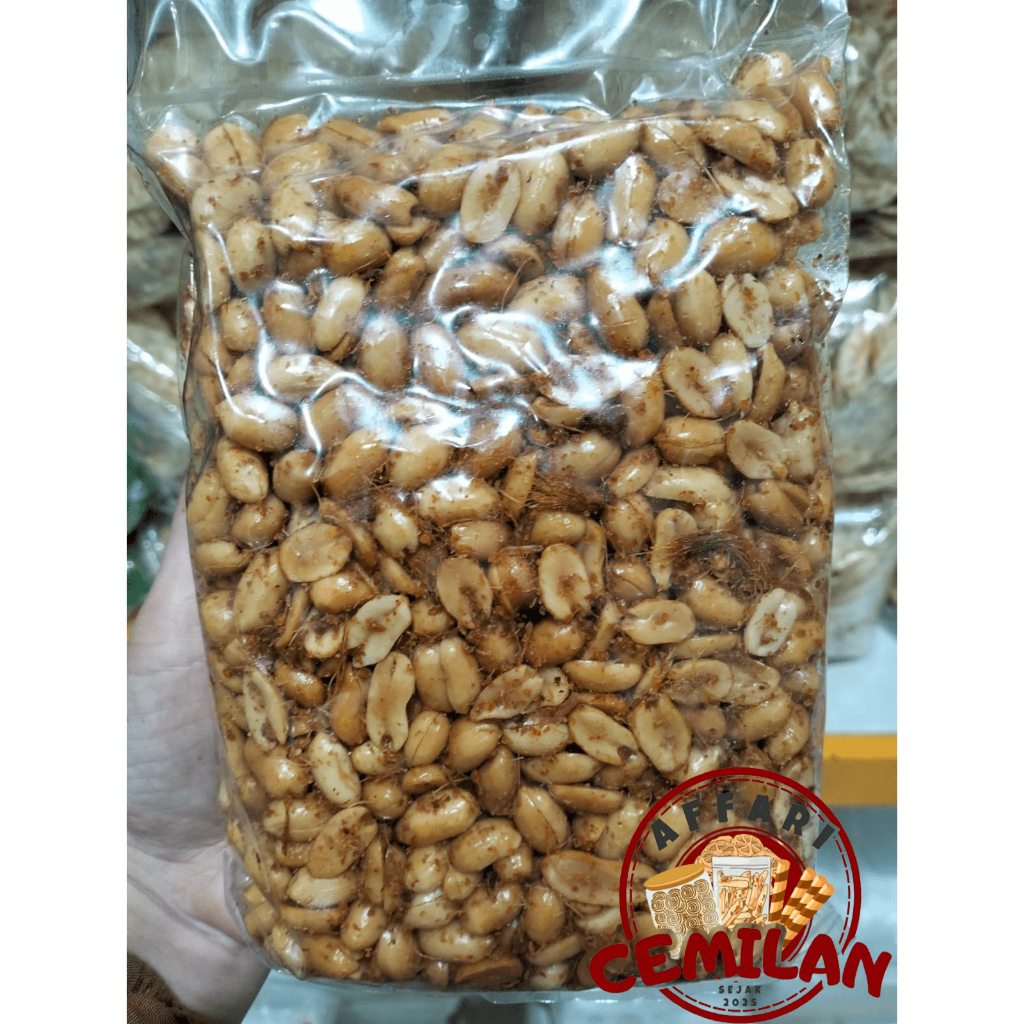 

cemilan kacang tojin lengkuas snack makanan ringan camilan jajanan viral kekinian