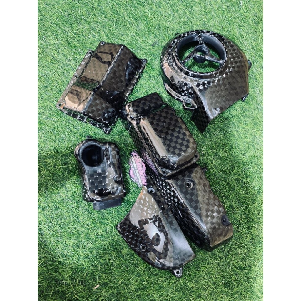 part carbon pemanis mio sporty smile carbon kevlar