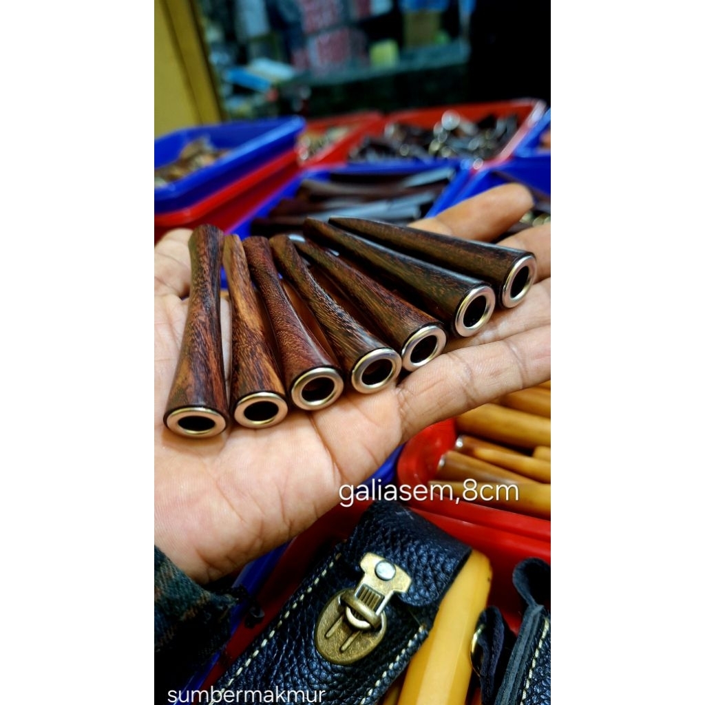cangklong 0nce pipa kayu galih asem 8cm pipa cangklong piparokok cangklong once asli