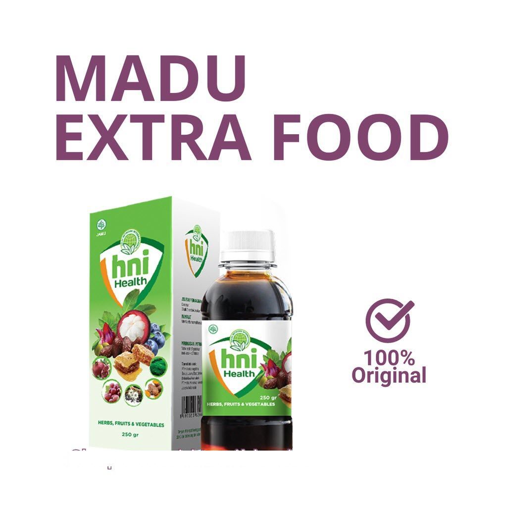 

Madu Extra Food Extrafood HPAI Original - Extra food 23 Fruit Vegetables - Ektra Food HNI