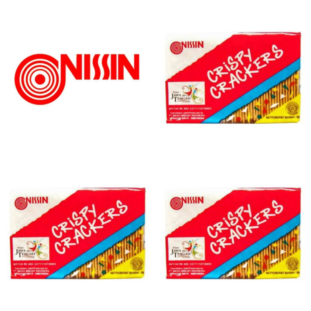 Nissin Crispy Crackers 250 Gr
