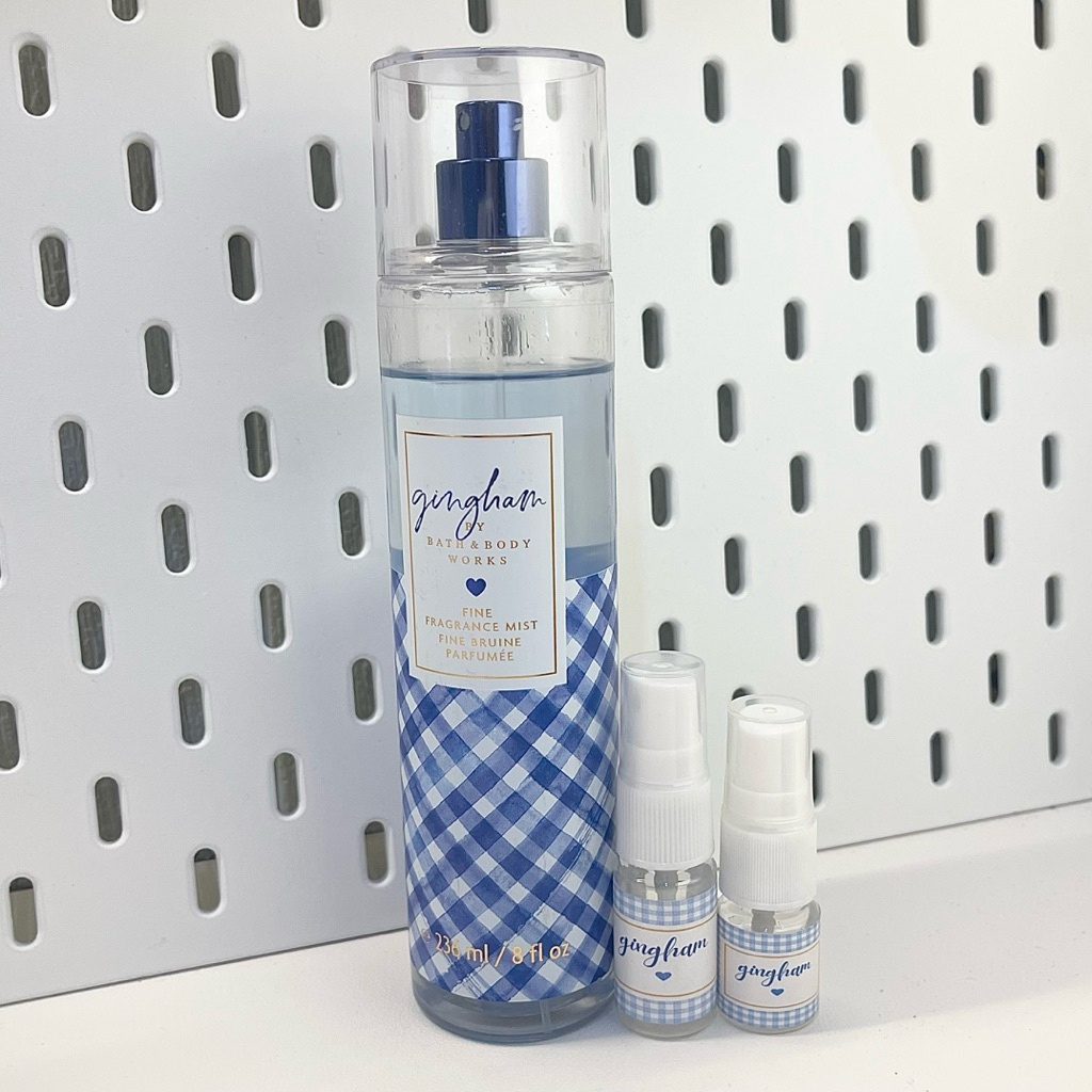 Decants Share in Bottle Vial Spray Parfum Perfume Parfume Fragrance Body Mist BBW Minis Travel Bath 