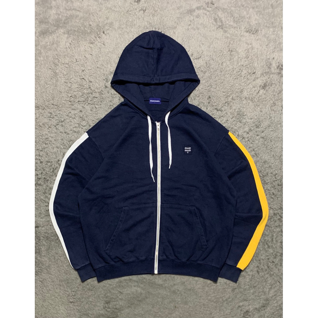 Hoodie Zipper Muah Muah Second