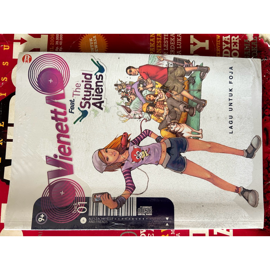 komik manga vienetta (segel)