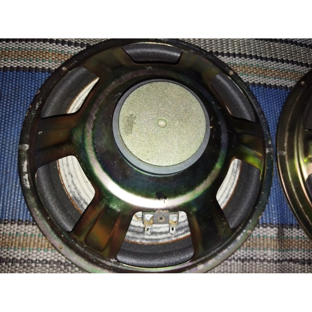 sepasang speaker 10 inch 8 Ohm 50 watt  bekas pemakaian