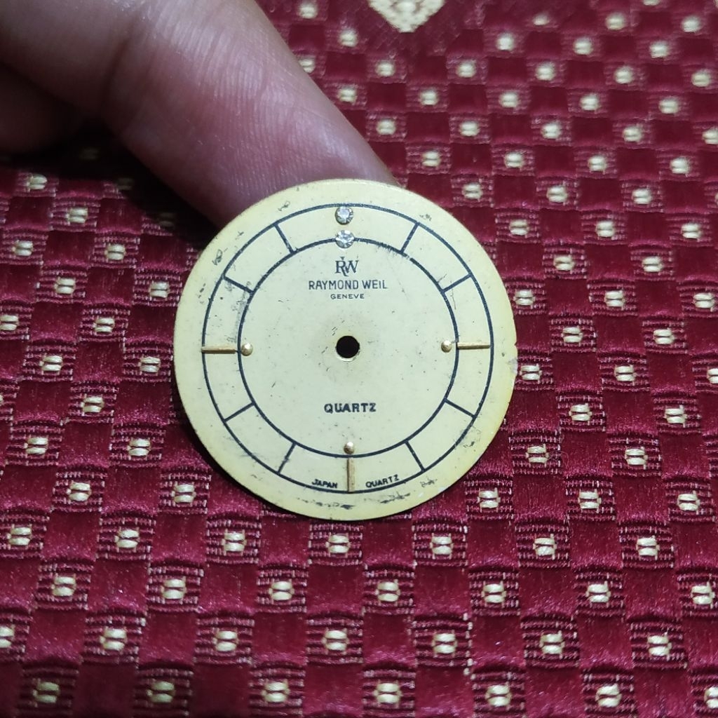 watch dial jam tangan raymond weil quartz