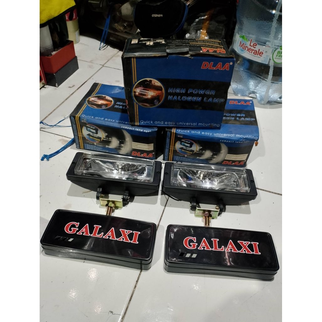 foglamp lampu kabut sorot kotak persegi galaxy universal kijang grand super dll